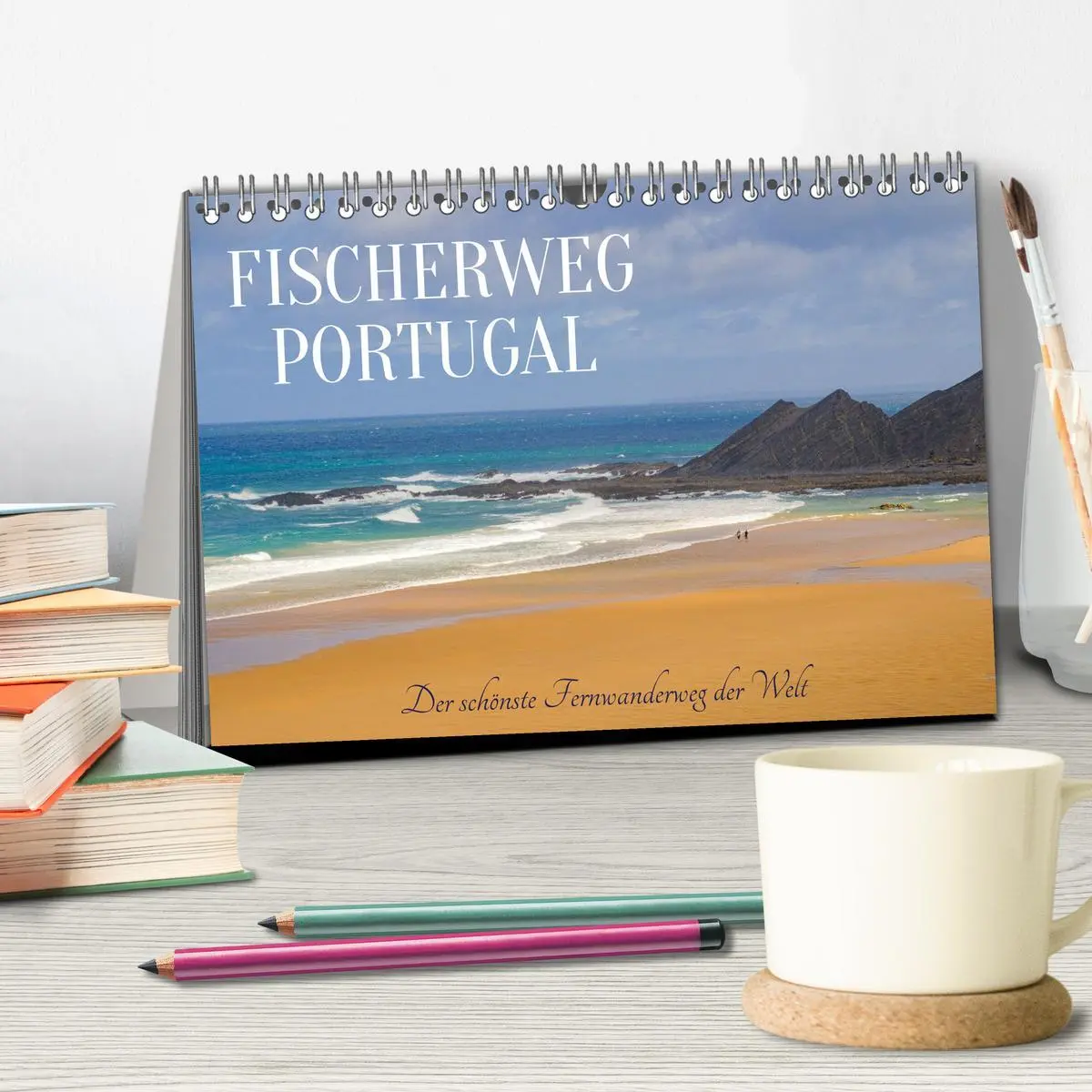 Bild: 9783516604986 | Fischerweg Portugal (Tischkalender 2026 DIN A5 quer), CALVENDO...