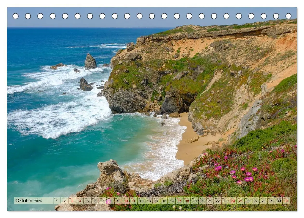 Bild: 9783516604986 | Fischerweg Portugal (Tischkalender 2026 DIN A5 quer), CALVENDO...