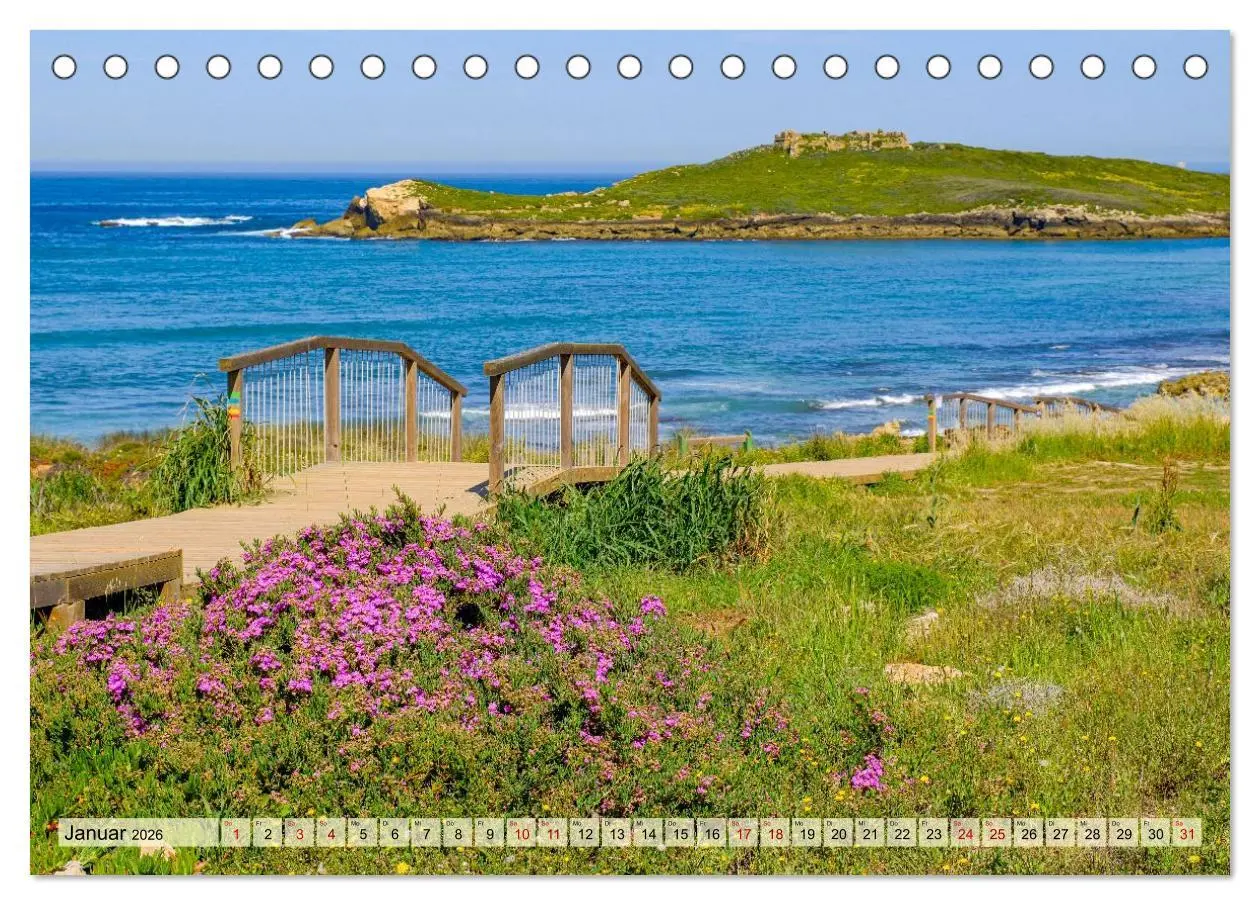 Bild: 9783516604986 | Fischerweg Portugal (Tischkalender 2026 DIN A5 quer), CALVENDO...