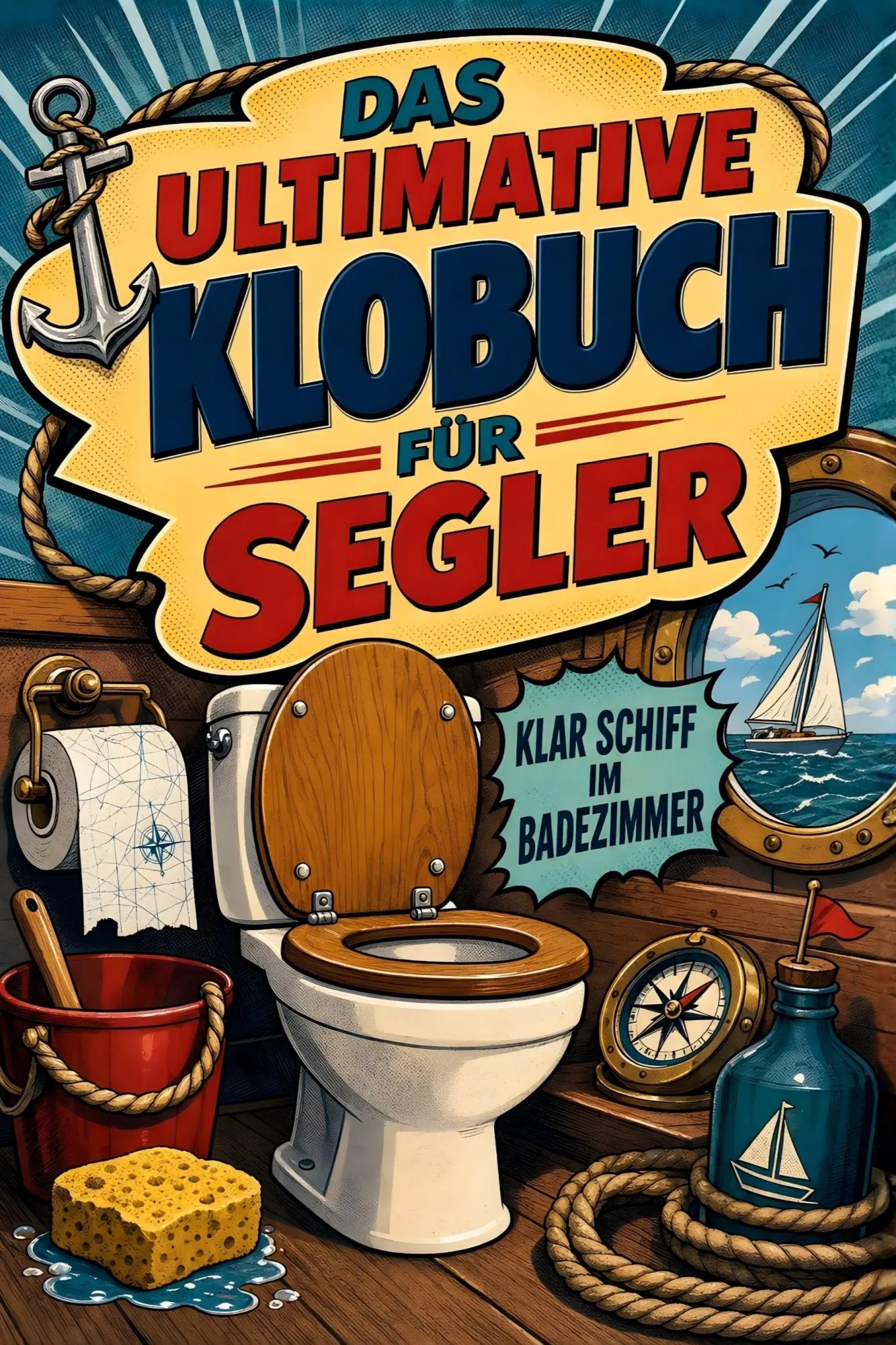 Cover: 9783696104986 | Das ultimative Klobuch für Segler | Klar Schiff im Badezimmer | Lang