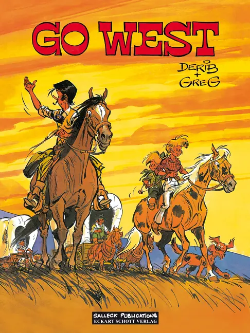 Cover: 9783899084986 | Go West | Die Abenteuer des Barnaby Bumper | Michel Greg | Buch | 2014