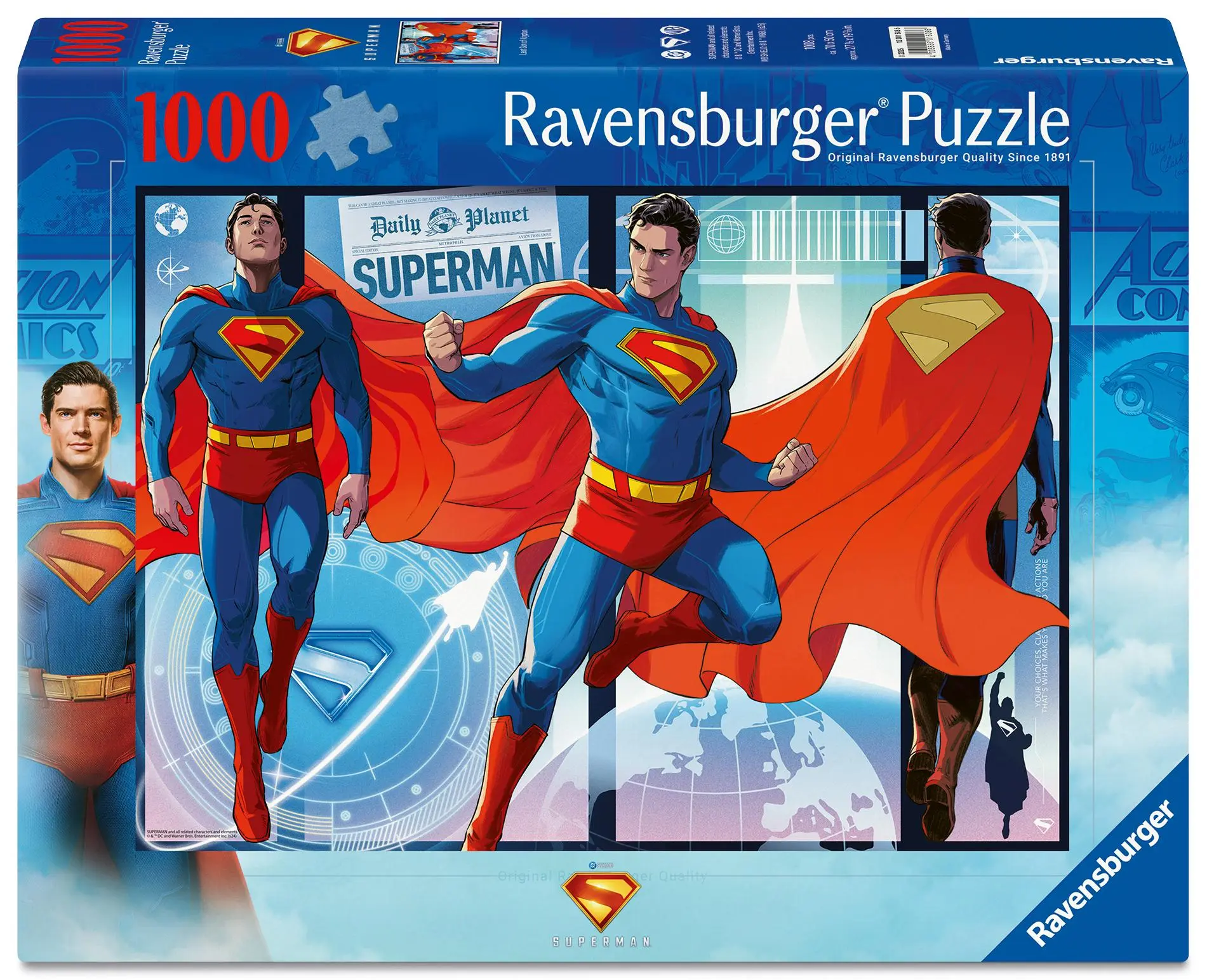 Cover: 4005555015086 | Erwachsenenpuzzle 1000 Teile - DC Comics - Der letzte Sohn von Krypton