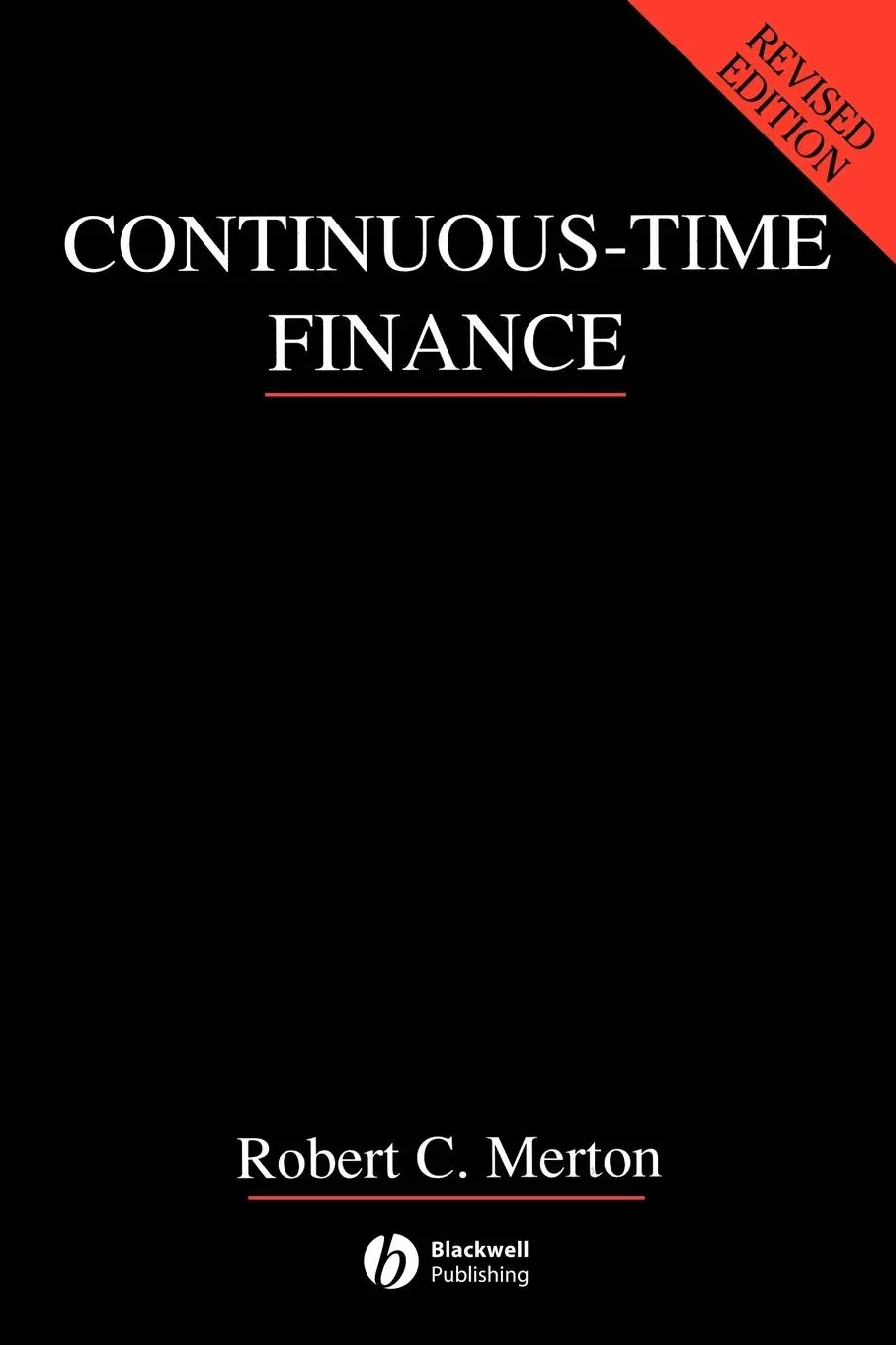 Cover: 9780631185086 | Continuous-Time Finance | Robert C. Merton | Taschenbuch | Englisch