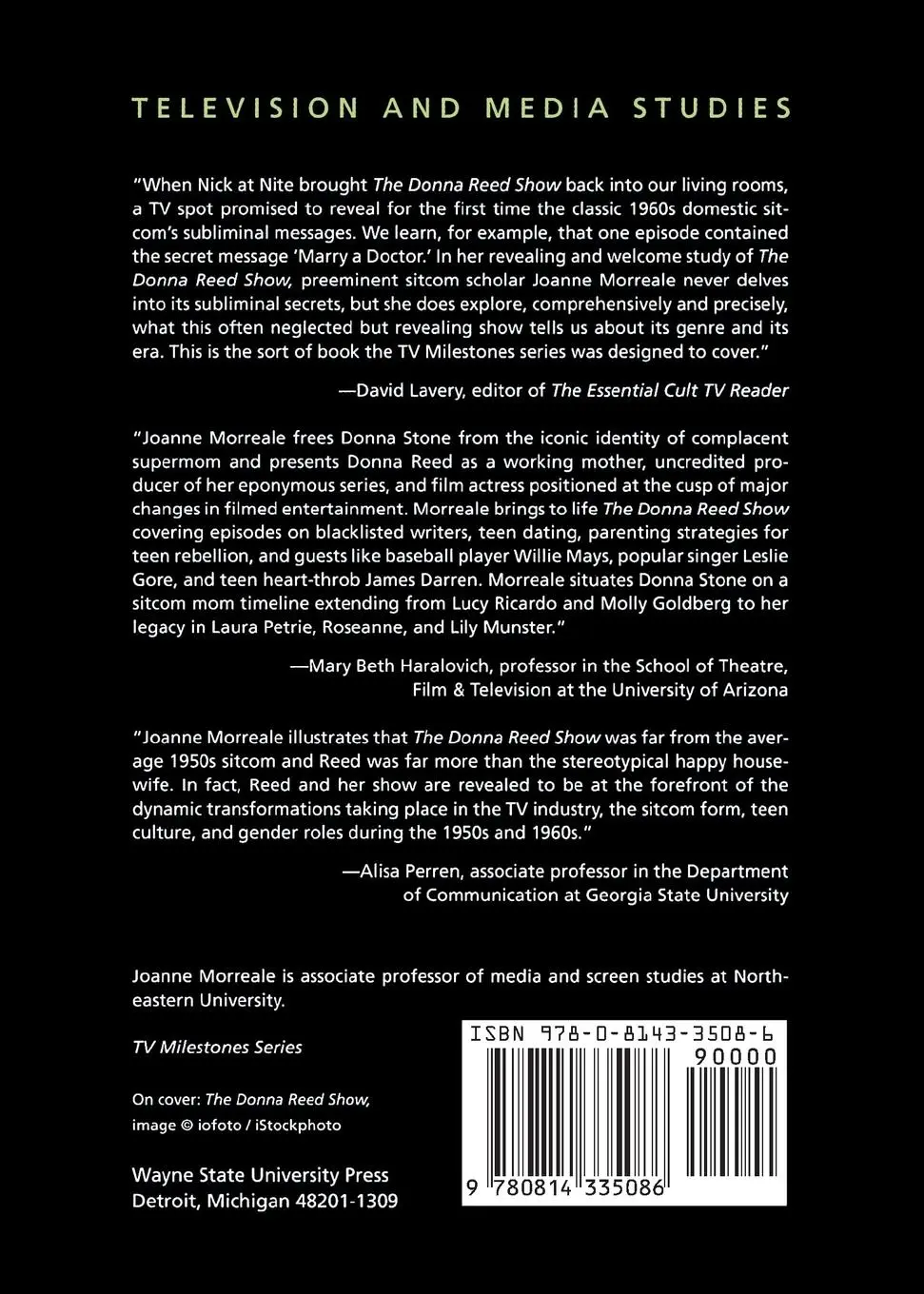 Rückseite: 9780814335086 | The Donna Reed Show | Joanne Morreale | Taschenbuch | Englisch | 2012