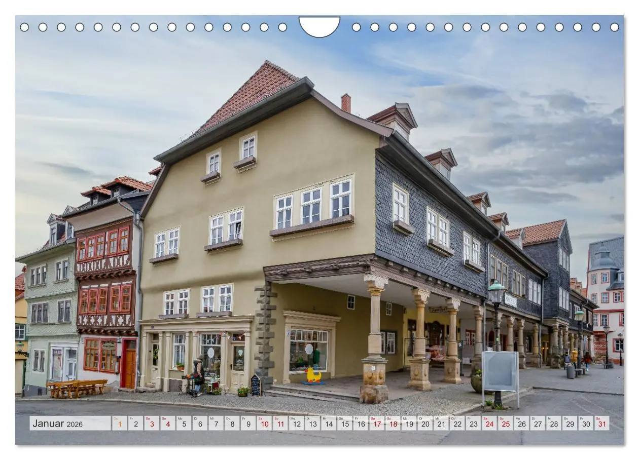 Bild: 9783457335086 | Arnstadt Impressionen (Wandkalender 2026 DIN A4 quer), CALVENDO...