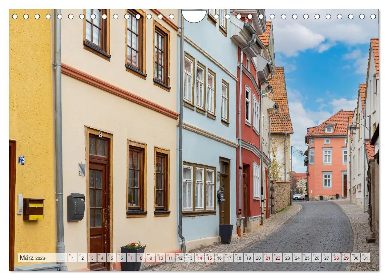 Bild: 9783457335086 | Arnstadt Impressionen (Wandkalender 2026 DIN A4 quer), CALVENDO...