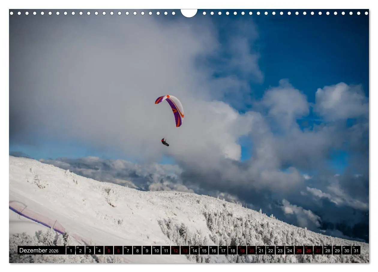 Bild: 9783457885086 | Paragliding - unvergessliche Momente erleben (Wandkalender 2026 DIN...