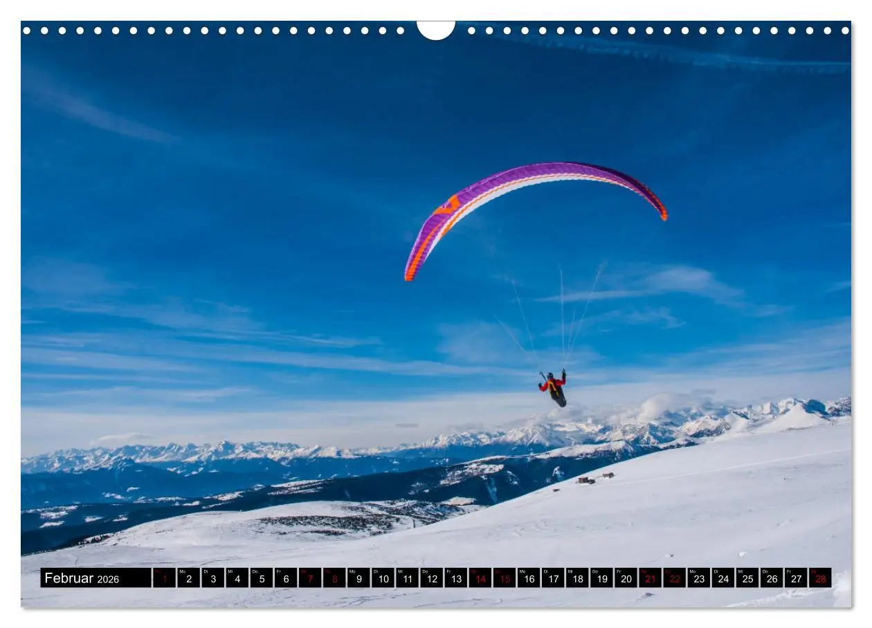 Bild: 9783457885086 | Paragliding - unvergessliche Momente erleben (Wandkalender 2026 DIN...