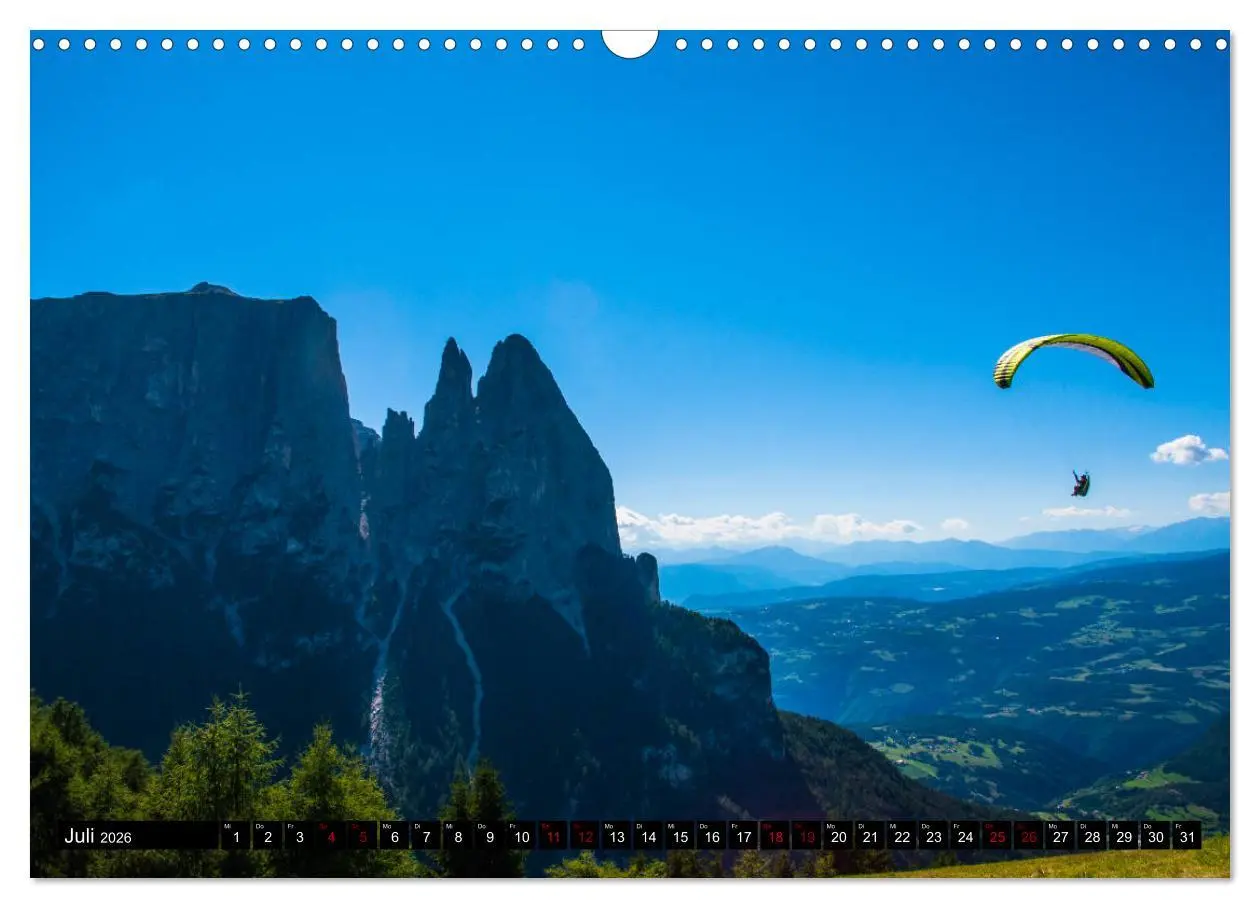 Bild: 9783457885086 | Paragliding - unvergessliche Momente erleben (Wandkalender 2026 DIN...