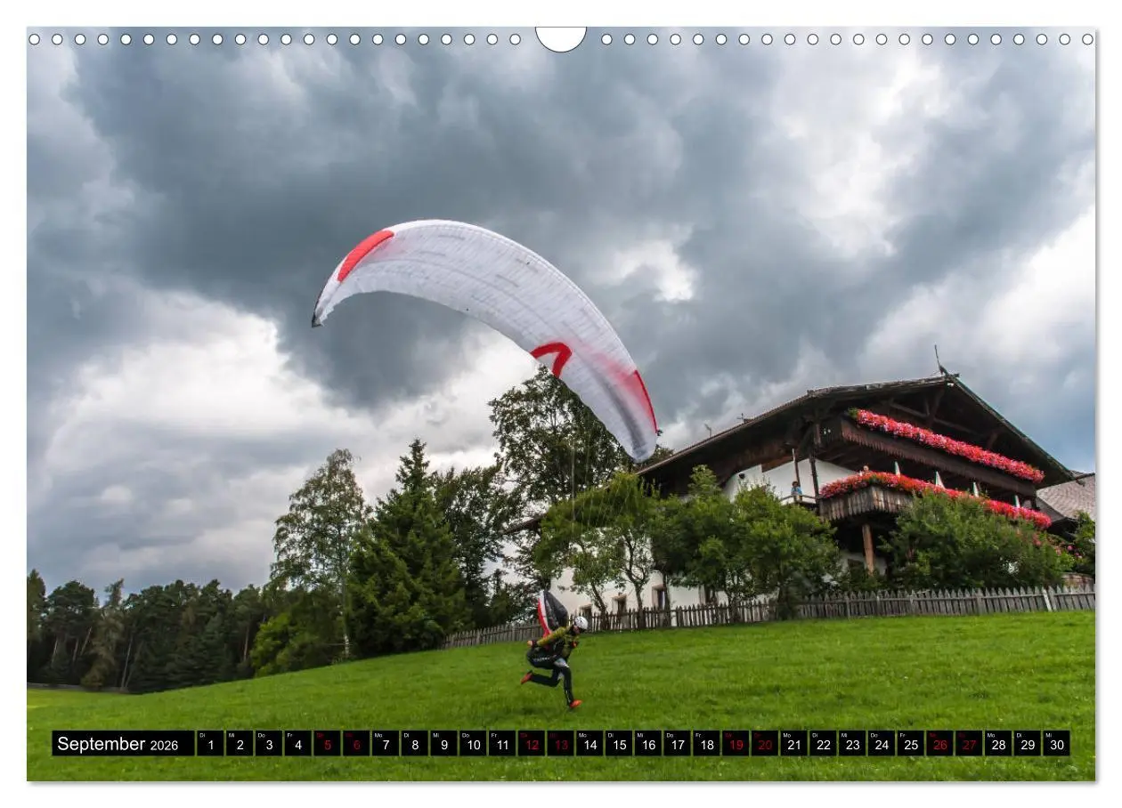Bild: 9783457885086 | Paragliding - unvergessliche Momente erleben (Wandkalender 2026 DIN...