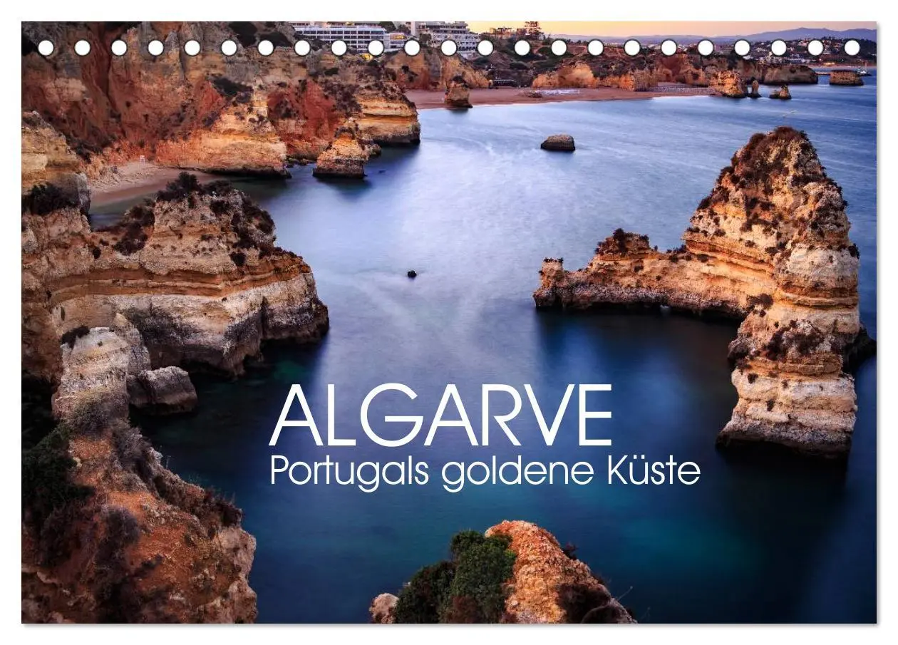 Cover: 9783457955086 | Algarve - Portugals goldene Küste (Tischkalender 2026 DIN A5 quer),...