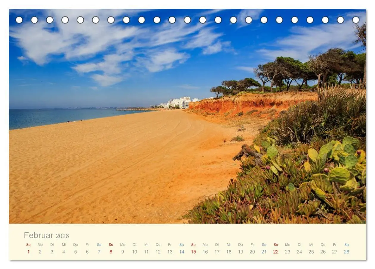 Bild: 9783457955086 | Algarve - Portugals goldene Küste (Tischkalender 2026 DIN A5 quer),...