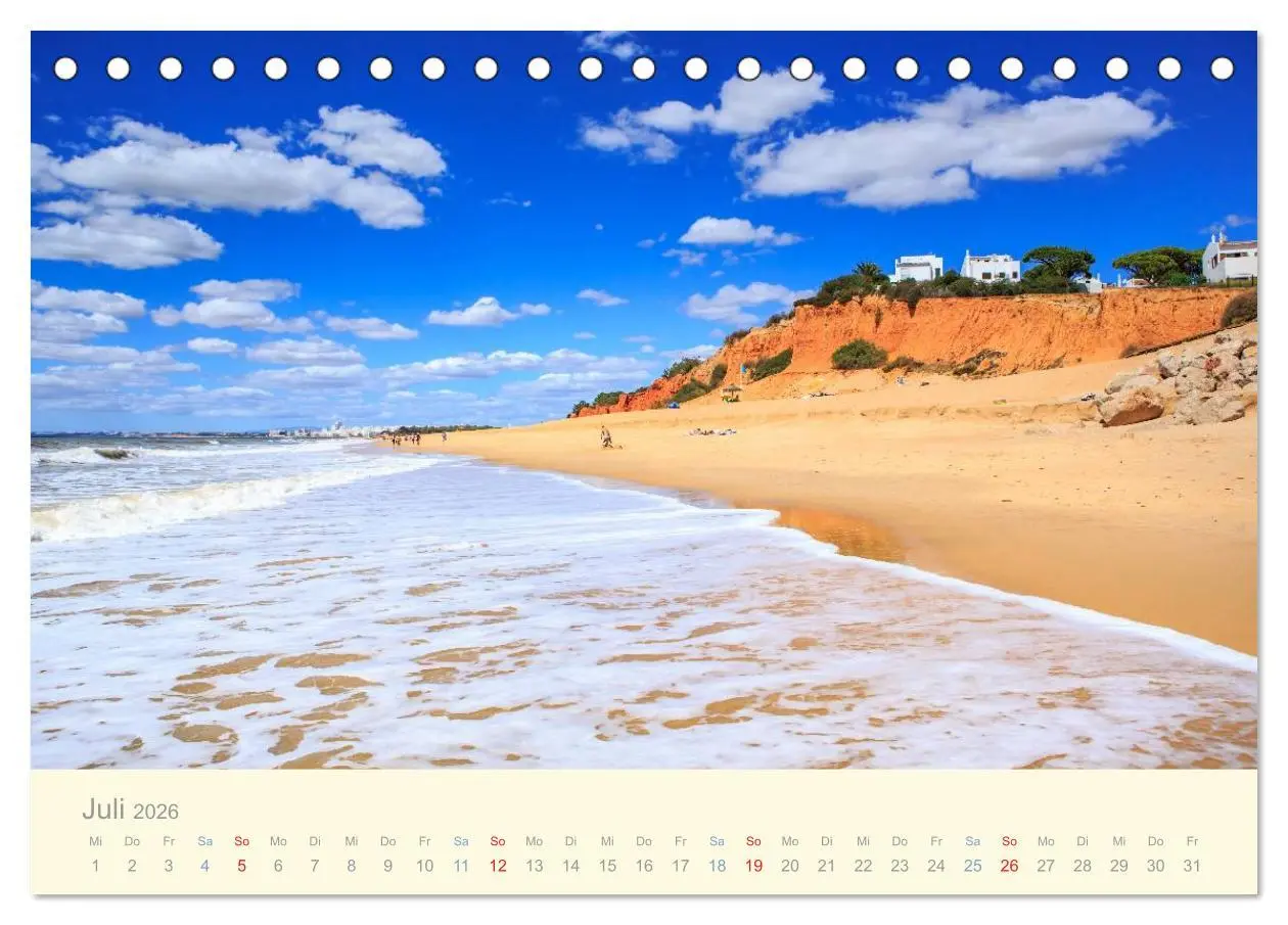 Bild: 9783457955086 | Algarve - Portugals goldene Küste (Tischkalender 2026 DIN A5 quer),...
