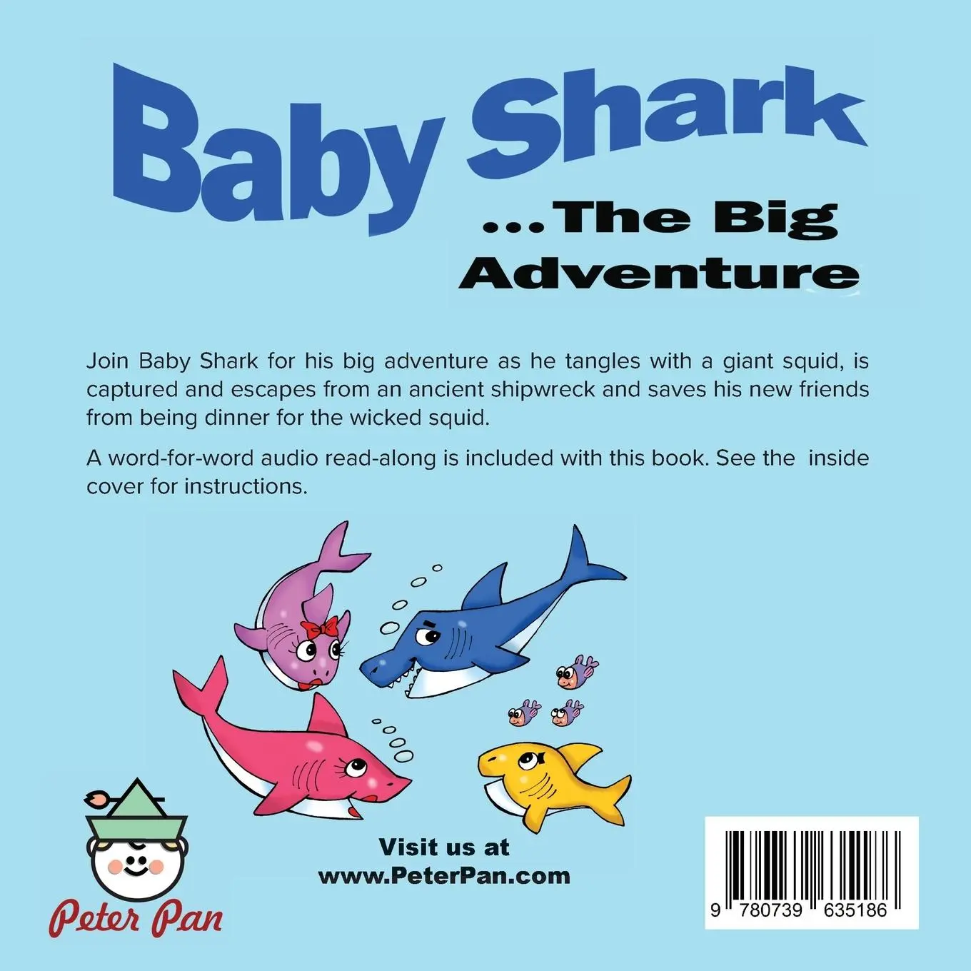 Rückseite: 9780739635186 | Baby Shark . . . The Big Adventure | David van Hooser (u. a.) | Buch