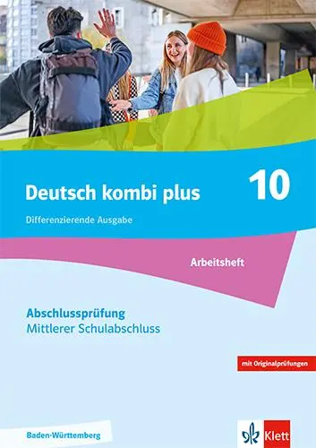 Cover: 9783123145186 | Deutsch kombi plus 9-10. Arbeitsheft Abschlusstraining Klassen...