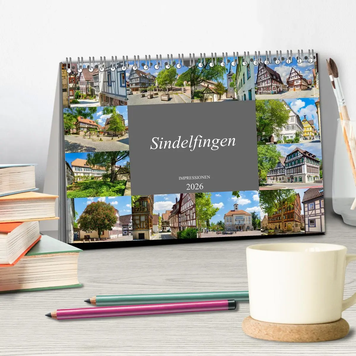 Bild: 9783457635186 | Sindelfingen Impressionen (Tischkalender 2026 DIN A5 quer),...