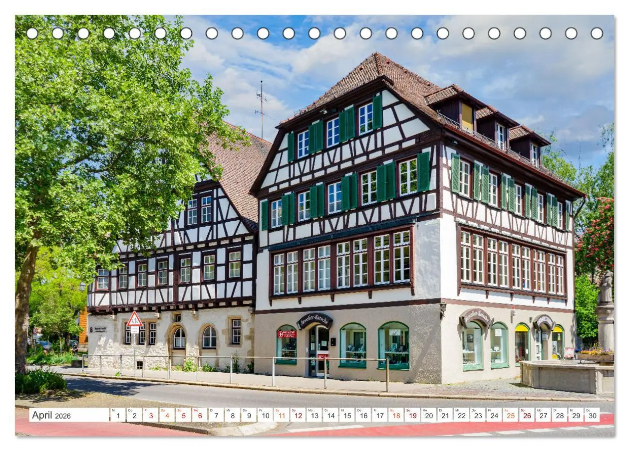 Bild: 9783457635186 | Sindelfingen Impressionen (Tischkalender 2026 DIN A5 quer),...