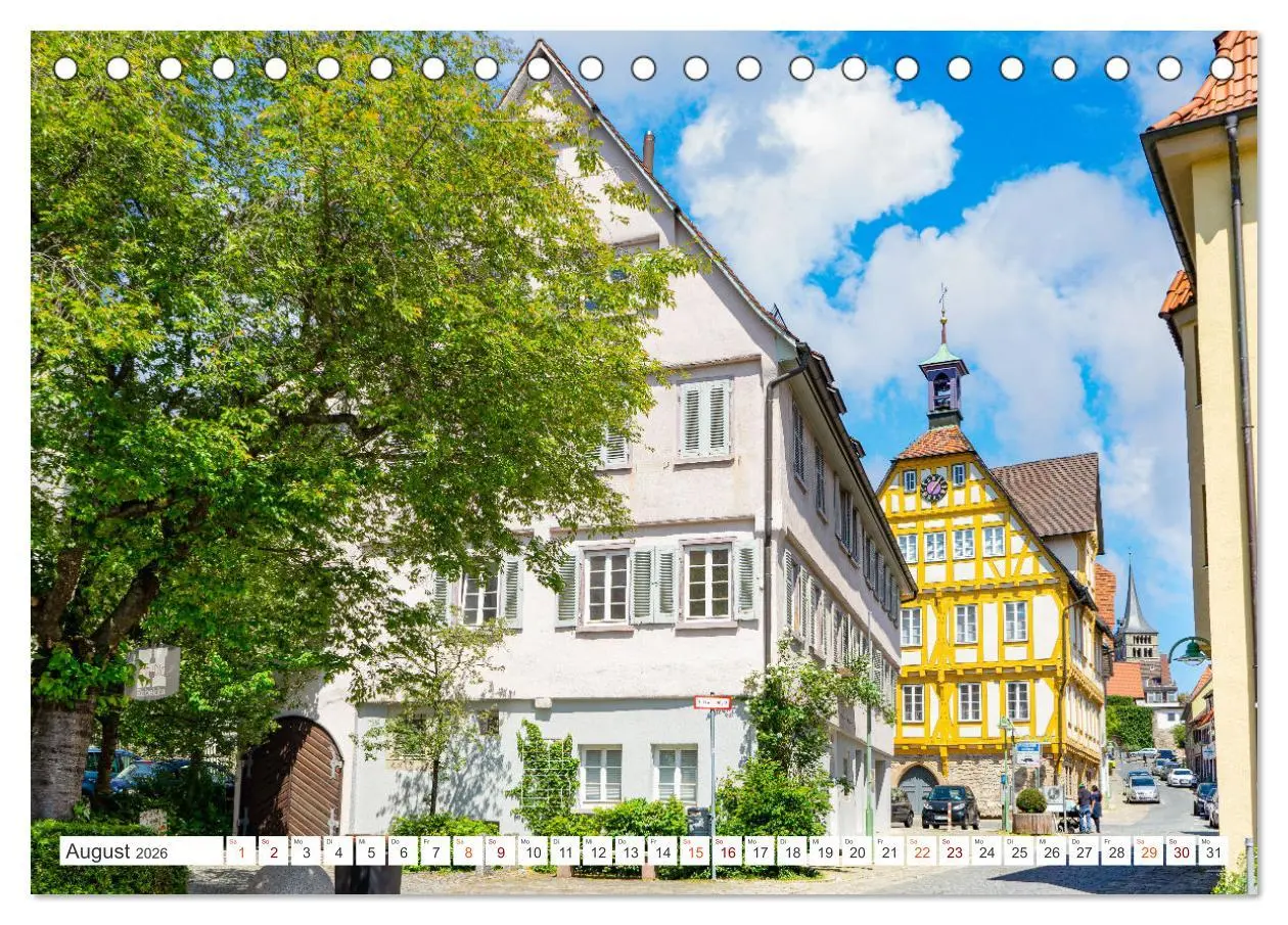 Bild: 9783457635186 | Sindelfingen Impressionen (Tischkalender 2026 DIN A5 quer),...