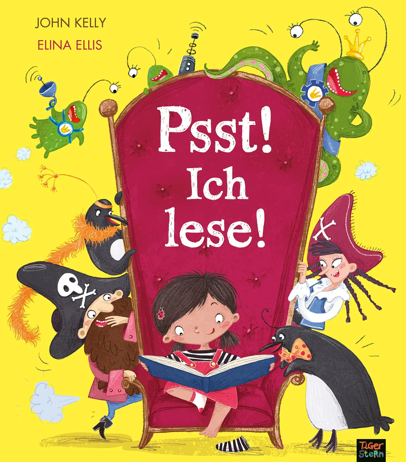 Cover: 9783961855186 | Psst! Ich lese! | Edition TigerStern | John Kelly | Buch | 32 S.