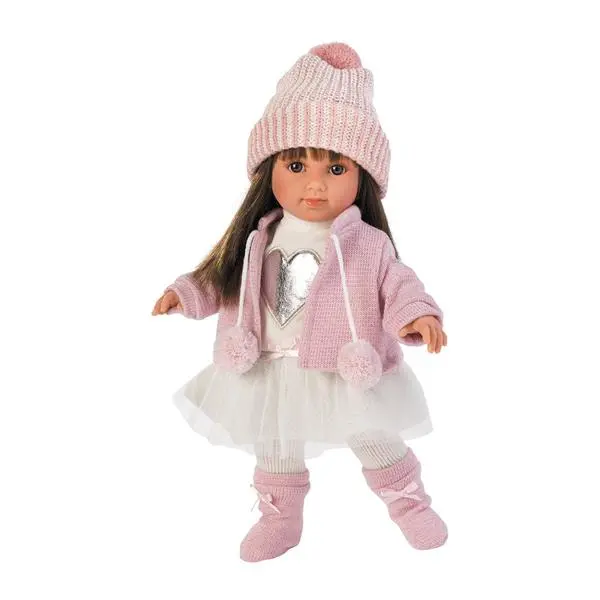 Cover: 8426265535286 | Puppe Sara brünett 35cm | MUNECAS35 | Gewicht Puppe 0.510kg | 1053528