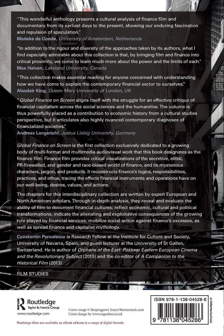 Rückseite: 9781138045286 | Global Finance on Screen | From Wall Street to Side Street | Buch