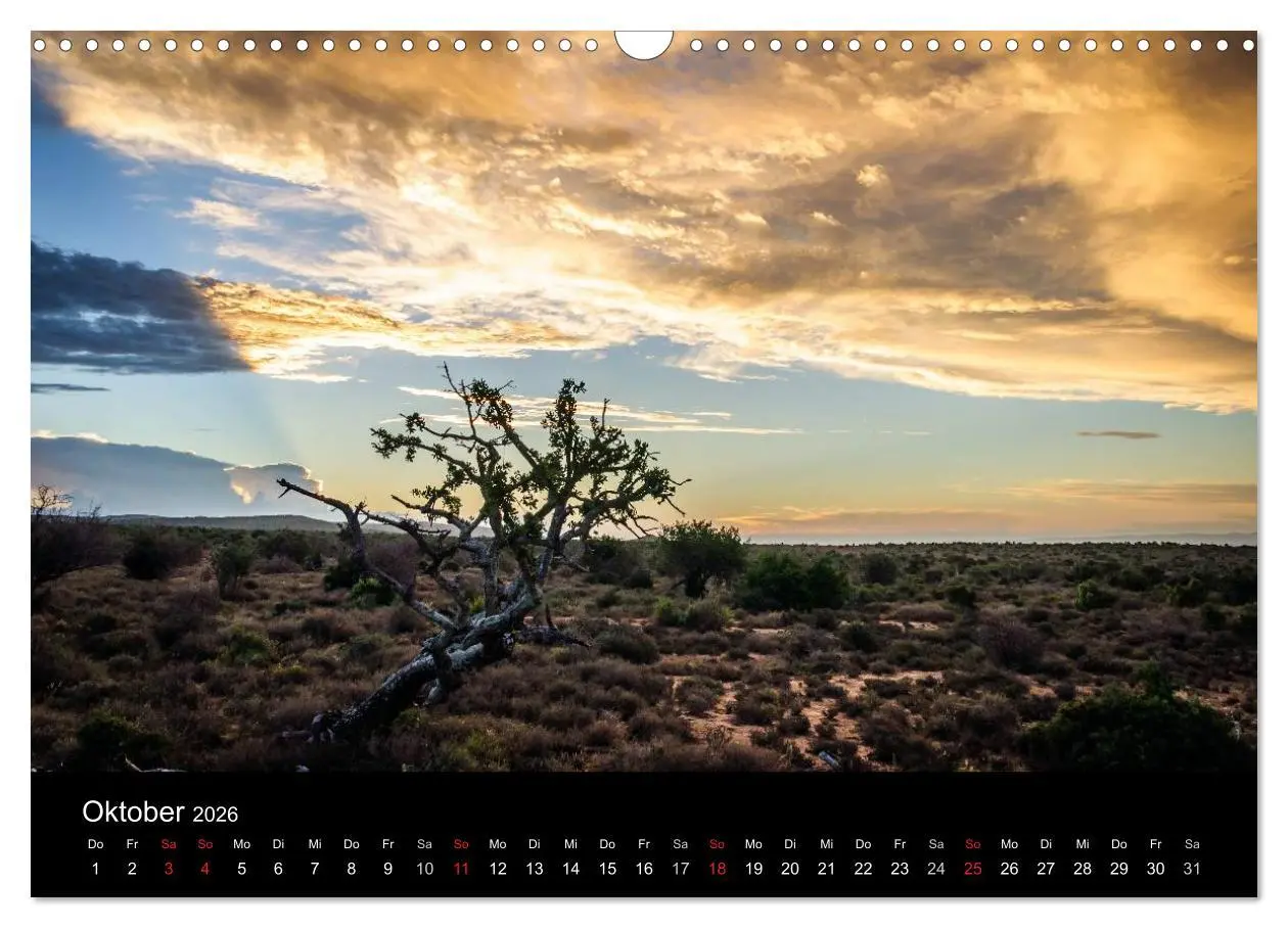 Bild: 9783516025286 | Unterwegs in Südafrika 2026 (Wandkalender 2026 DIN A3 quer),...