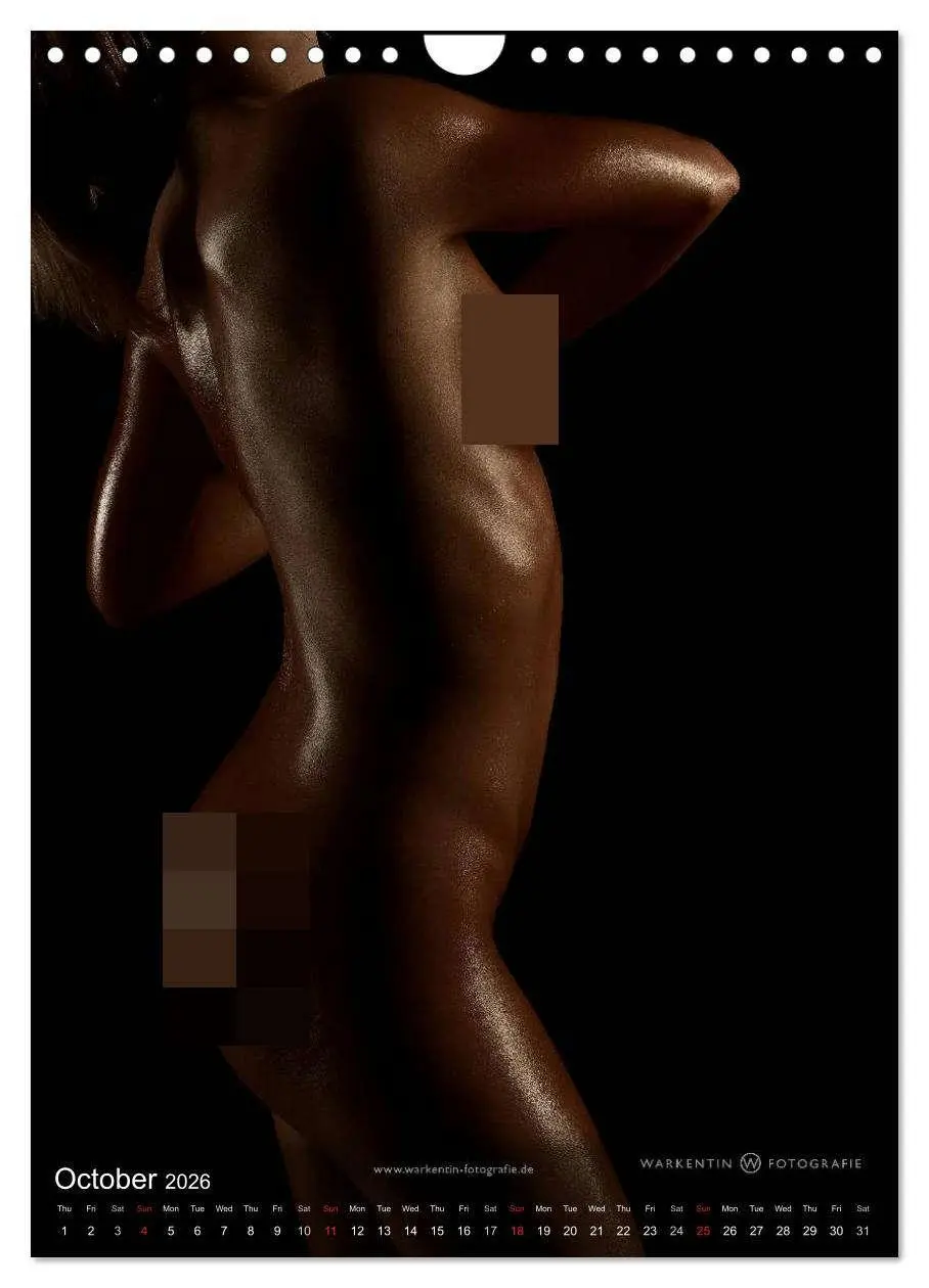 Bild: 9783516575286 | bodyparts (Wall Calendar 2026 DIN A4 portrait), CALVENDO 12 Month...