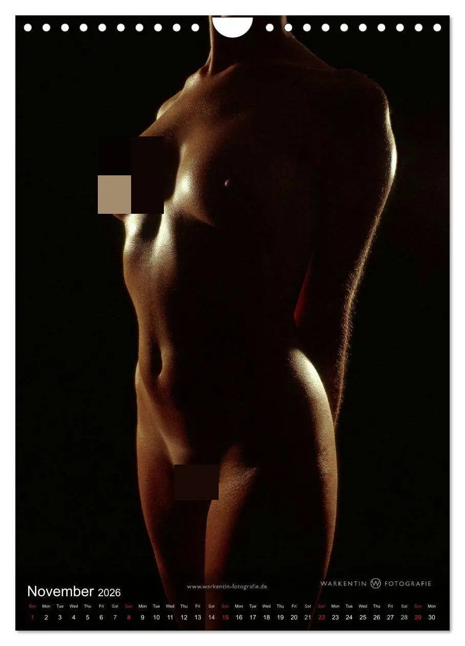 Bild: 9783516575286 | bodyparts (Wall Calendar 2026 DIN A4 portrait), CALVENDO 12 Month...