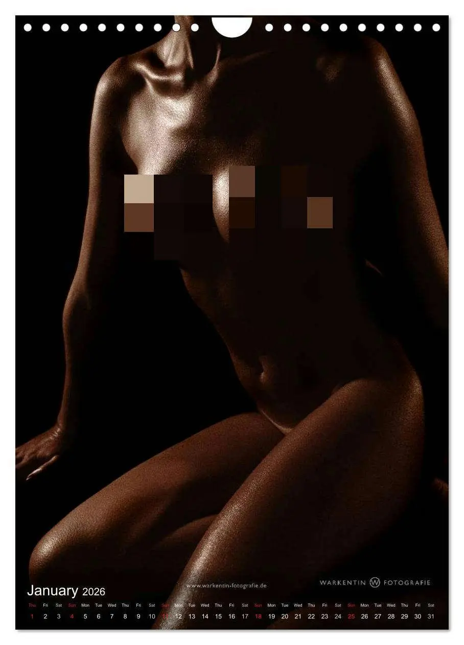 Bild: 9783516575286 | bodyparts (Wall Calendar 2026 DIN A4 portrait), CALVENDO 12 Month...
