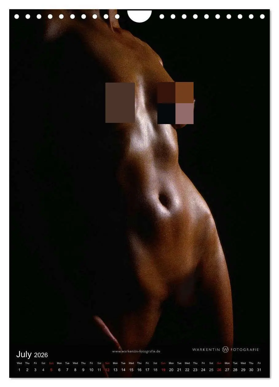Bild: 9783516575286 | bodyparts (Wall Calendar 2026 DIN A4 portrait), CALVENDO 12 Month...