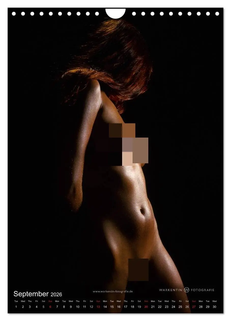 Bild: 9783516575286 | bodyparts (Wall Calendar 2026 DIN A4 portrait), CALVENDO 12 Month...