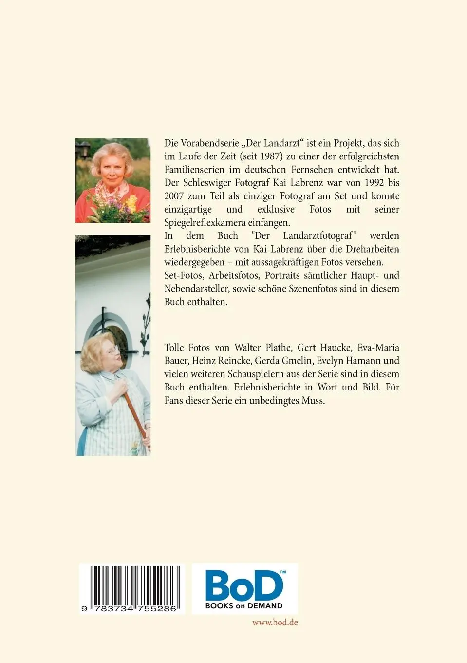 Rückseite: 9783734755286 | Der Landarztfotograf | Matthias Röhe | Taschenbuch | 104 S. | Deutsch