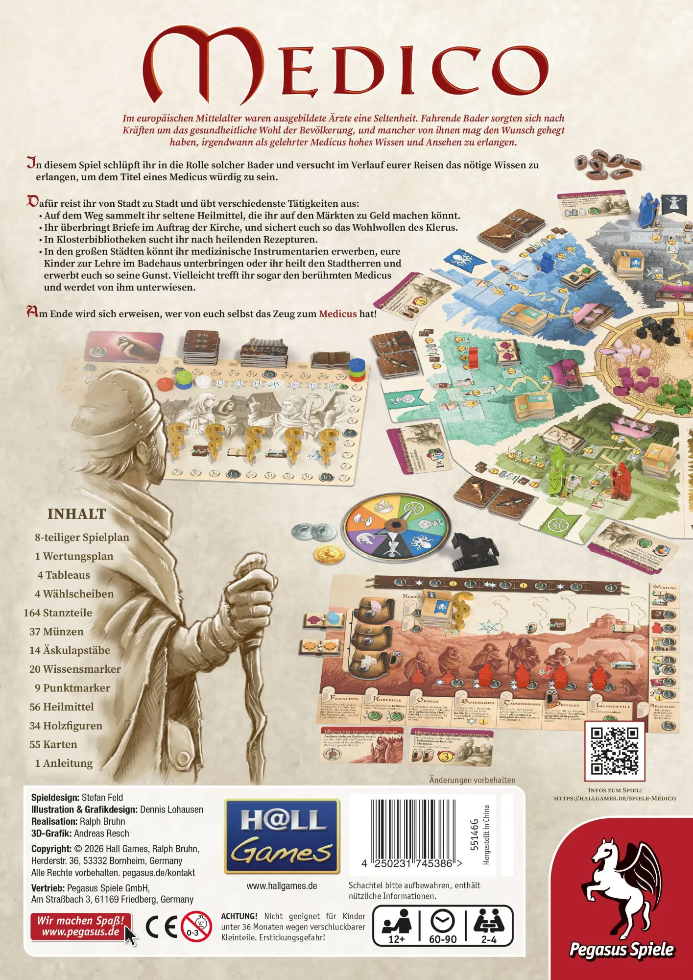 Bild: 4250231745386 | Medico | Spiel | 55146G | Deutsch | 2026 | Pegasus Spiele GmbH