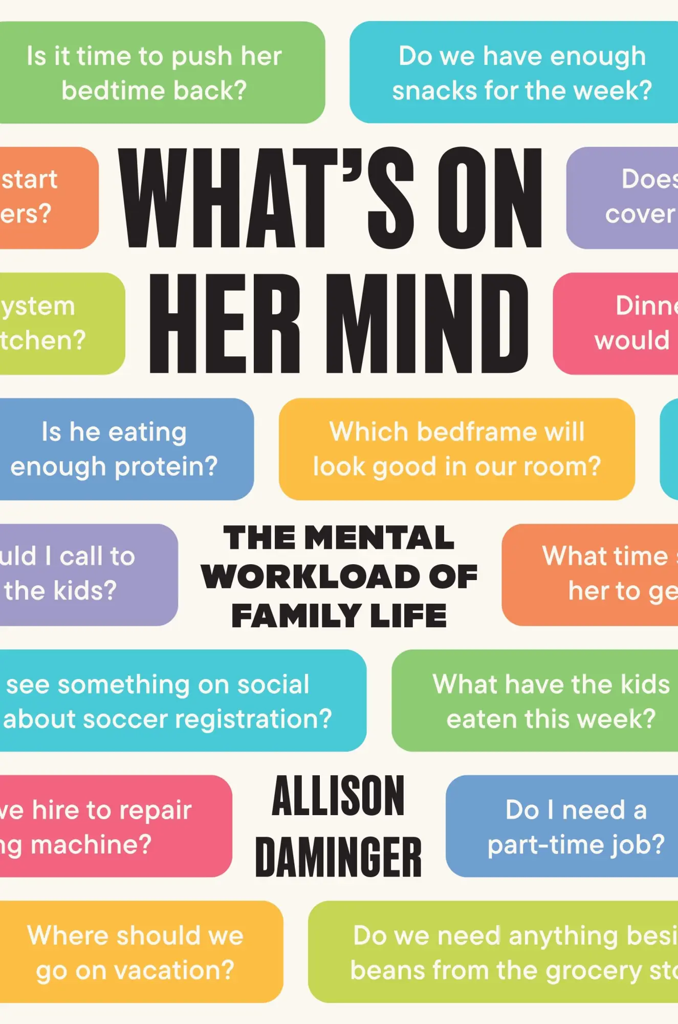 Cover: 9780691245386 | What's on Her Mind | The Mental Workload of Family Life | Daminger