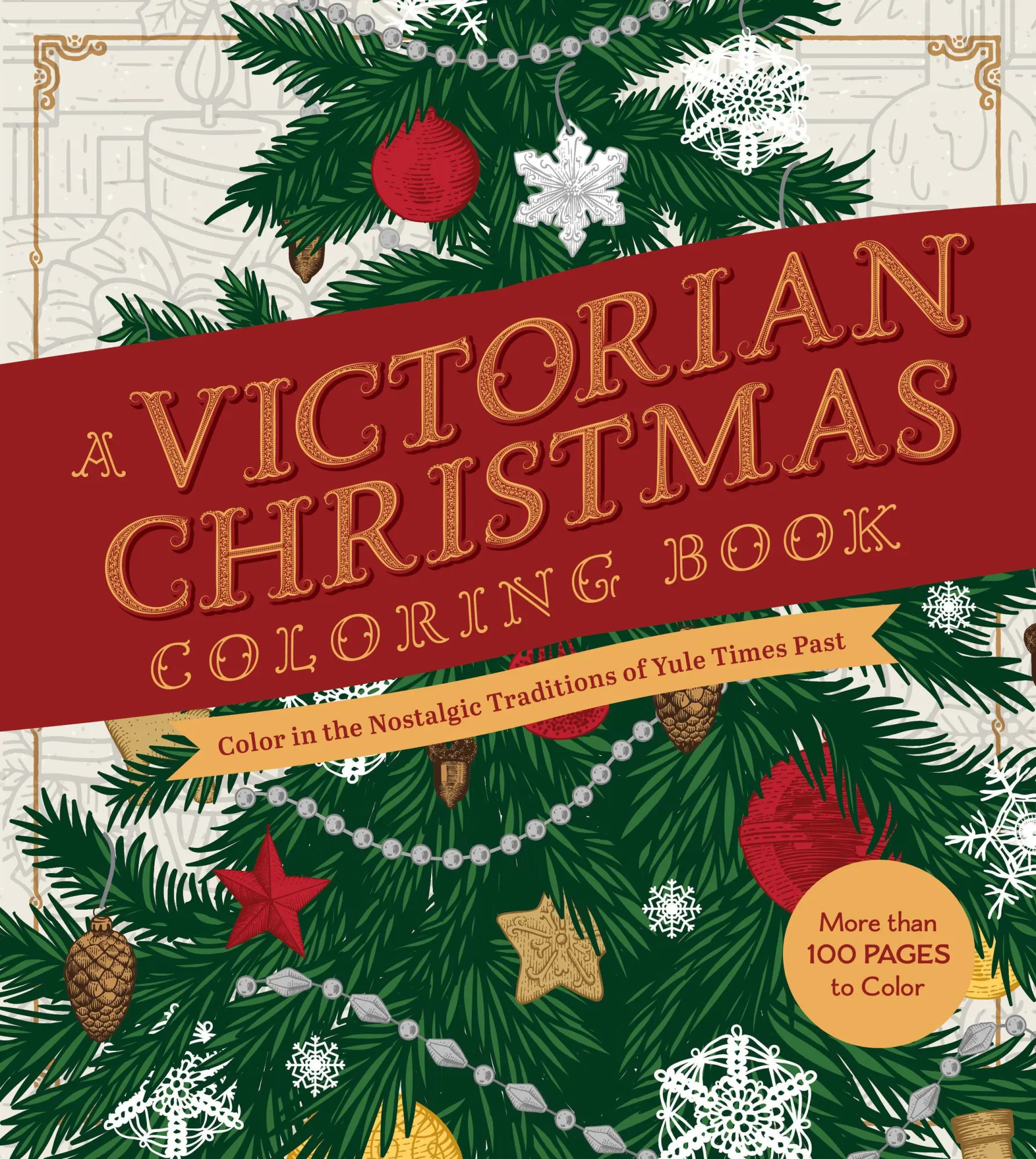 Cover: 9780785845386 | A Victorian Christmas Coloring Book | Editors Of Chartwell Books