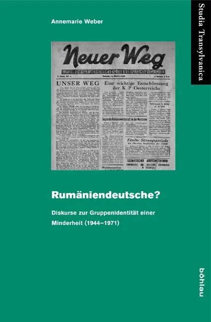 Cover: 9783412205386 | Rumäniendeutsche? | Annemarie Weber | Buch | 342 S. | Deutsch | 2010