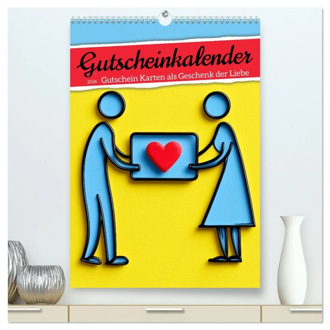 Cover: 9783516705386 | Gutscheinkalender - Gutschein Karten als Geschenk der Liebe...