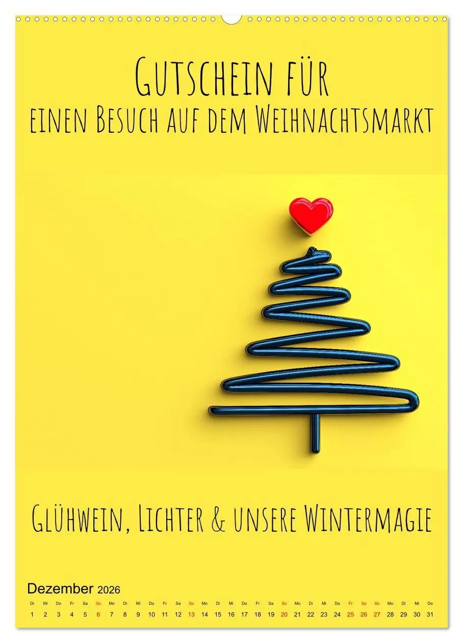 Bild: 9783516705386 | Gutscheinkalender - Gutschein Karten als Geschenk der Liebe...
