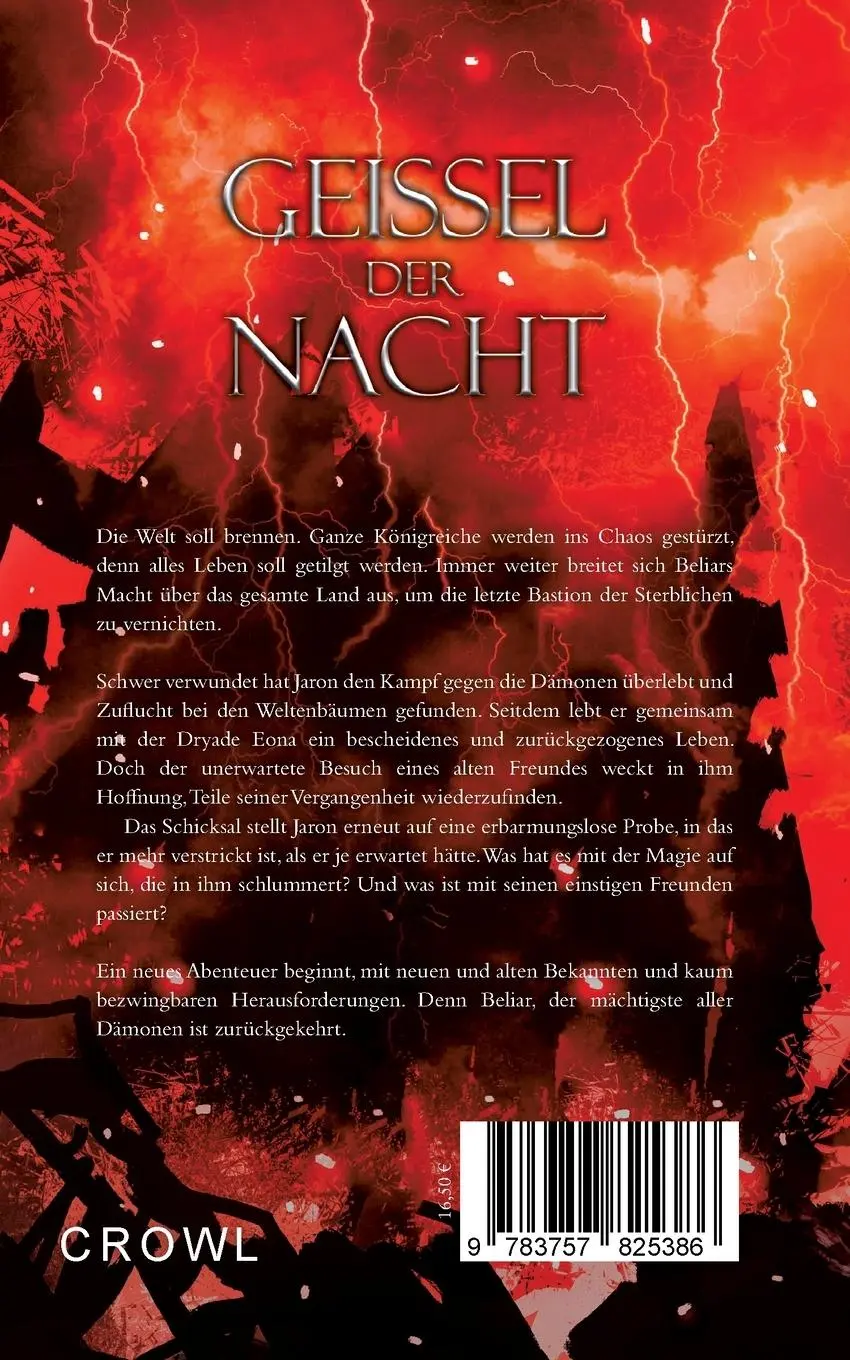 Rückseite: 9783757825386 | Geißel der Nacht | Beliars Zorn | Robin Bauer | Taschenbuch | 428 S.