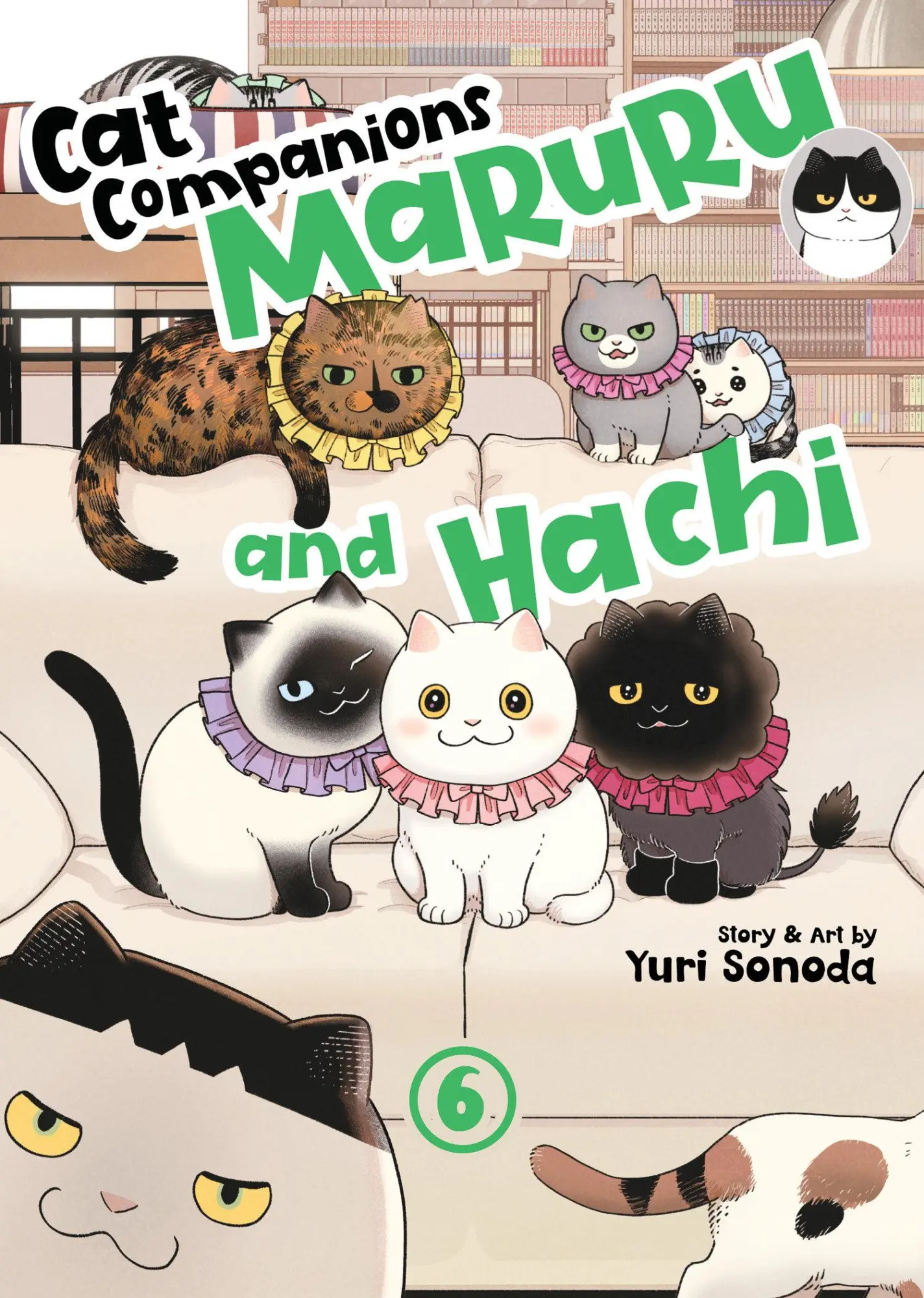 Cover: 9798895615386 | Cat Companions Maruru and Hachi Vol. 6 | Yuri Sonoda | Taschenbuch