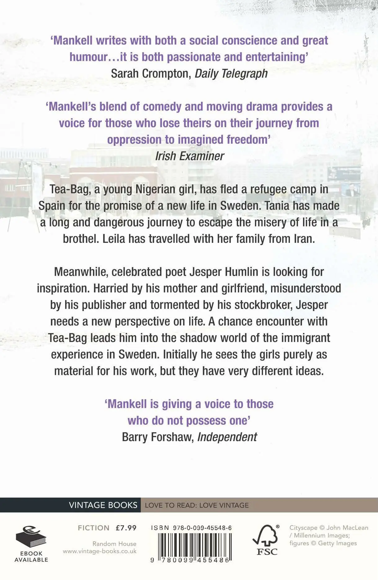 Rückseite: 9780099455486 | The Shadow Girls | Henning Mankell | Taschenbuch | 330 S. | Englisch