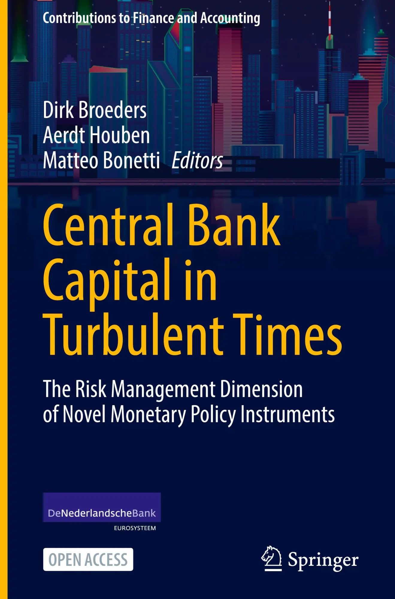 Cover: 9783031735486 | Central Bank Capital in Turbulent Times | Dirk Broeders (u. a.) | Buch