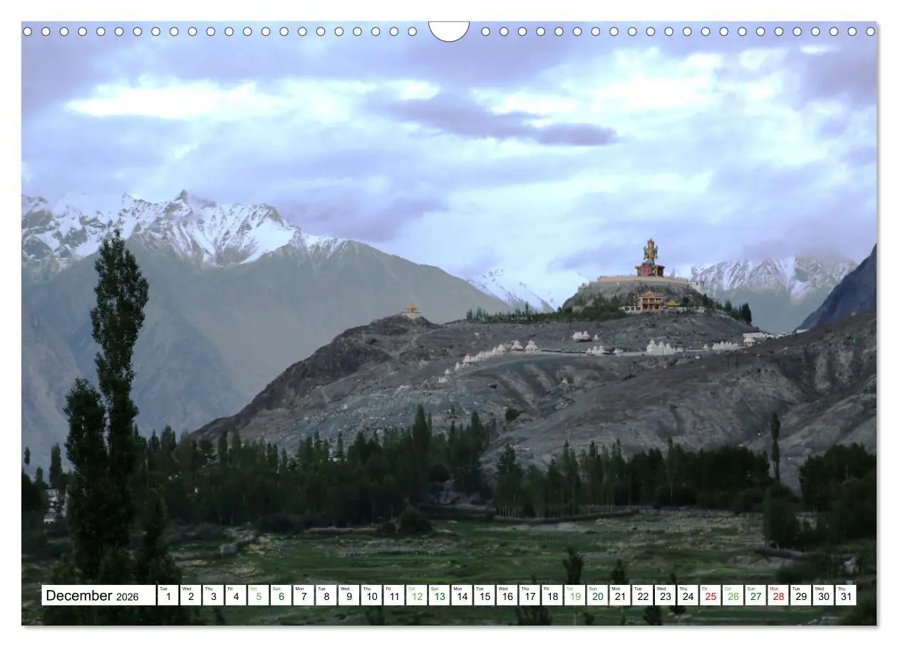Bild: 9783516555486 | Leh And Ladakh Beautiful Glimpses (Wall Calendar 2026 DIN A3...