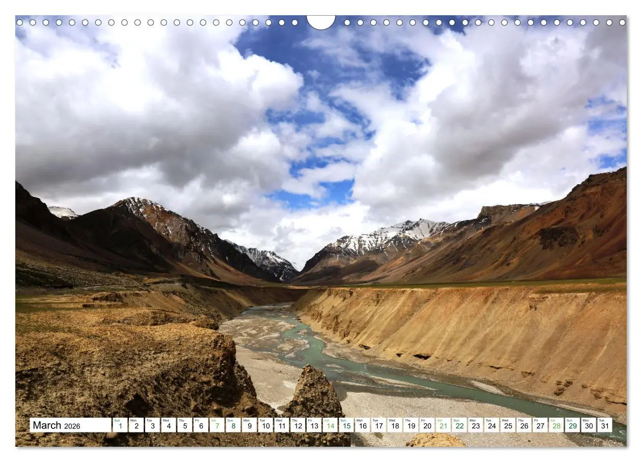 Bild: 9783516555486 | Leh And Ladakh Beautiful Glimpses (Wall Calendar 2026 DIN A3...