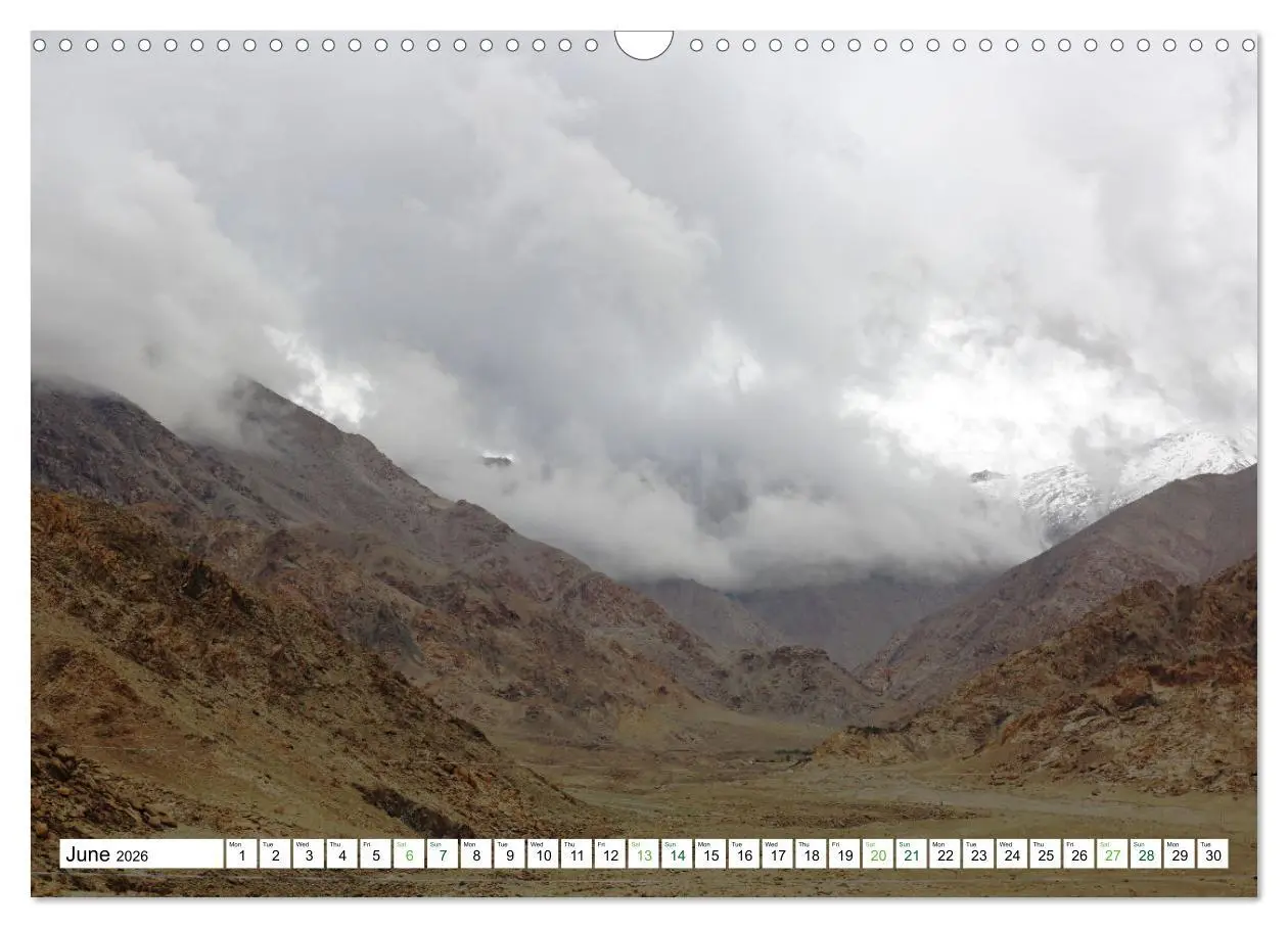 Bild: 9783516555486 | Leh And Ladakh Beautiful Glimpses (Wall Calendar 2026 DIN A3...