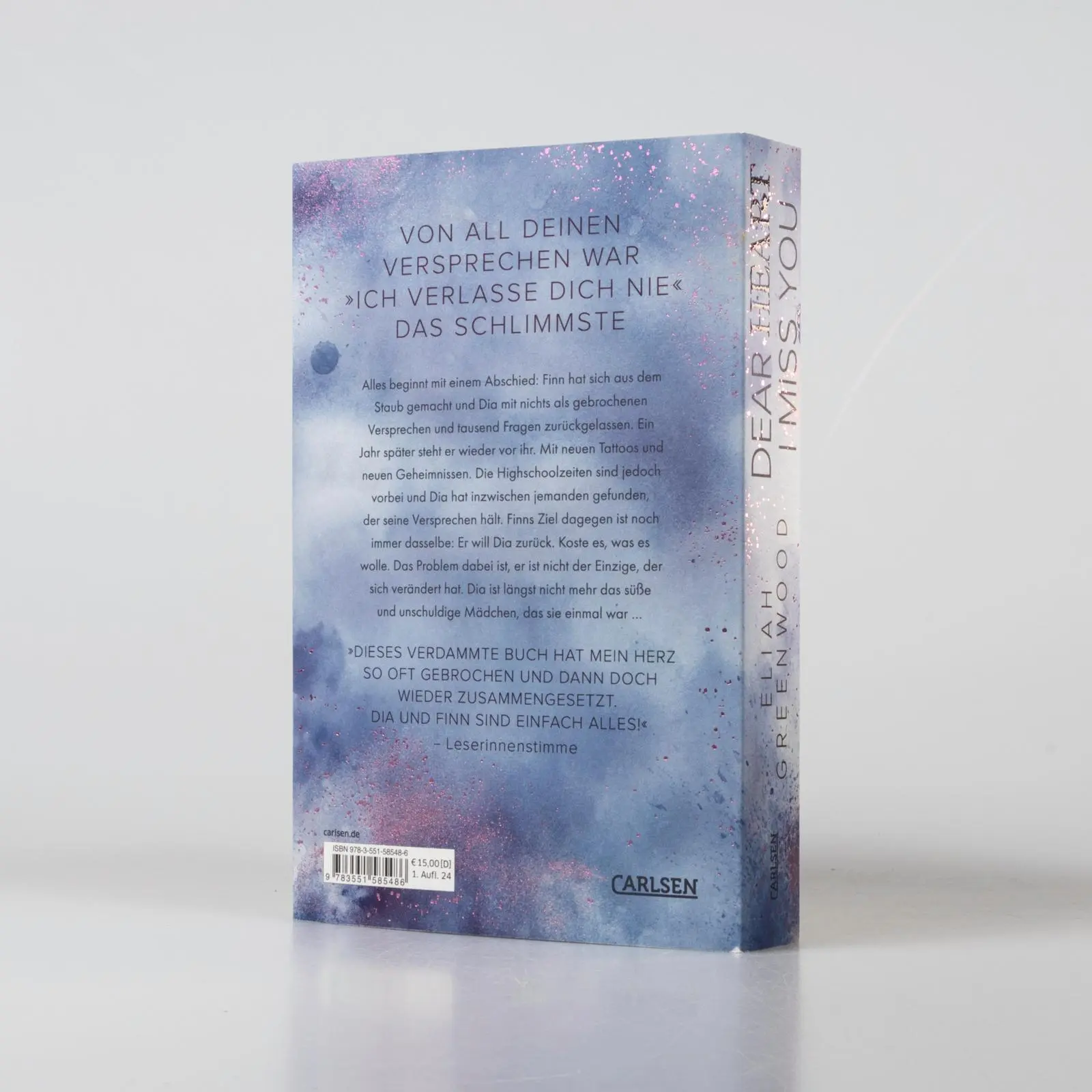 Bild: 9783551585486 | Easton High 3: Dear Heart I Miss You | Eliah Greenwood | Taschenbuch