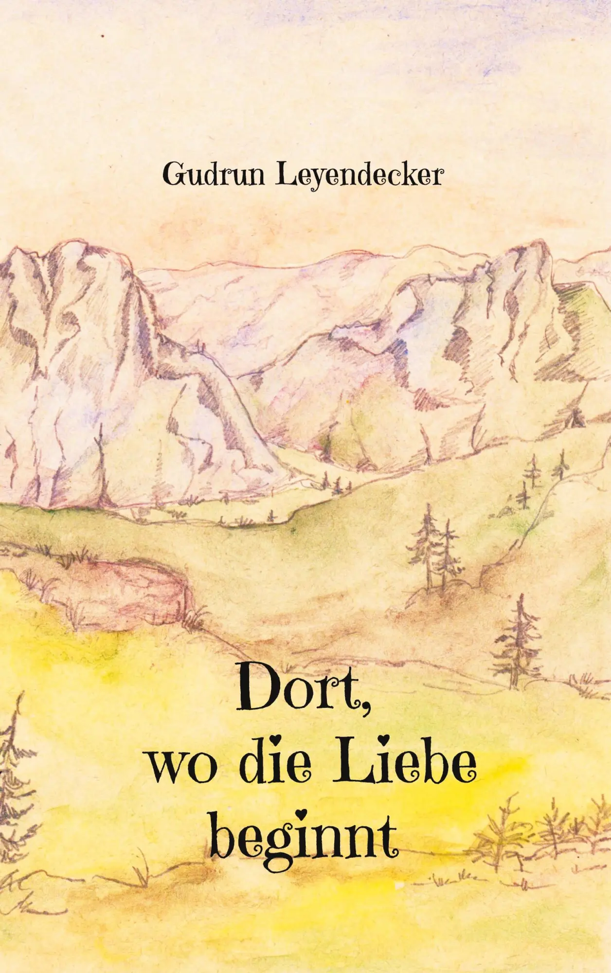 Cover: 9783757815486 | Dort, wo die Liebe beginnt | Gudrun Leyendecker | Taschenbuch | 360 S.