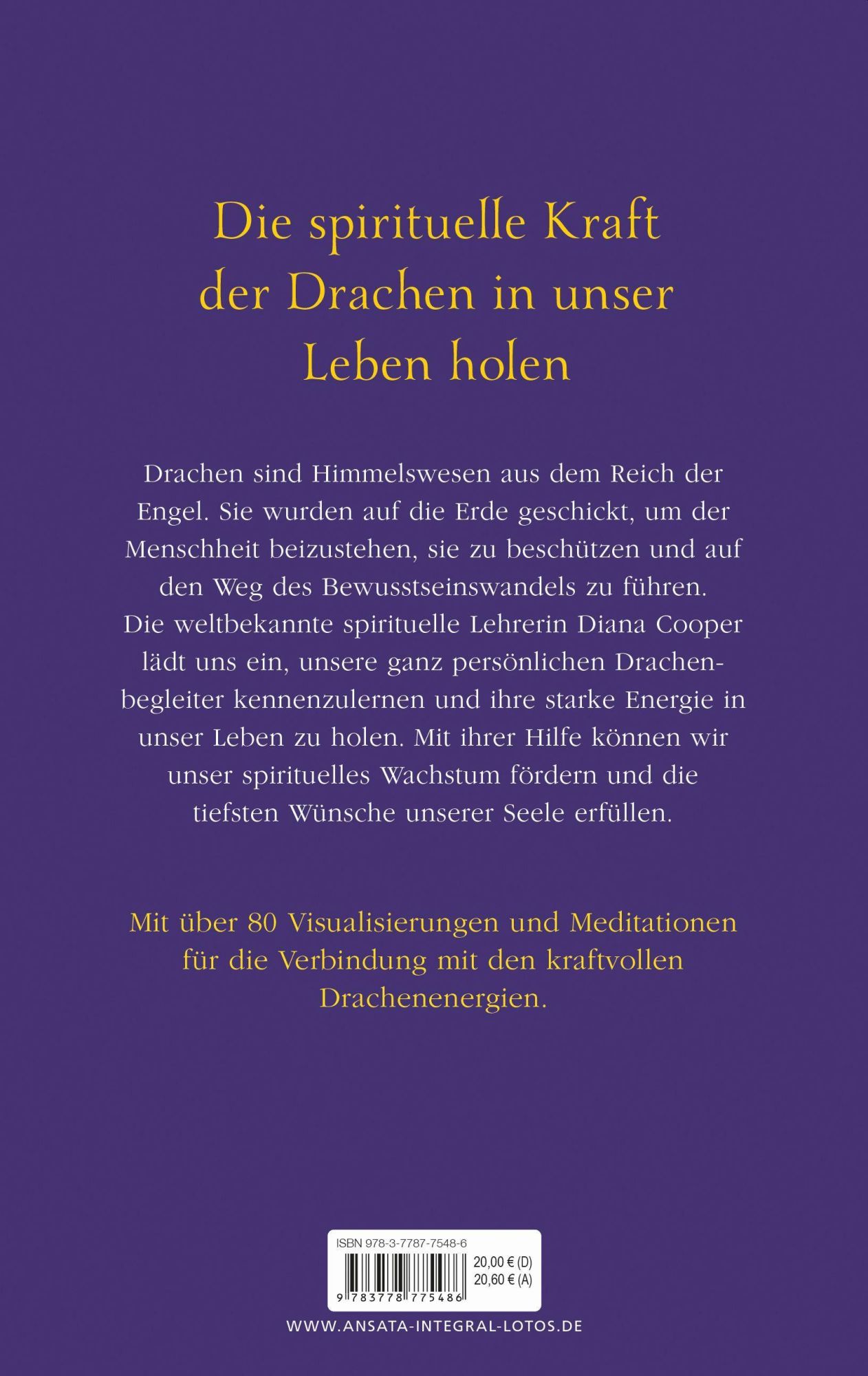 Bild: 9783778775486 | Weise Drachen | Diana Cooper | Buch | 320 S. | Deutsch | 2019 | Ansata