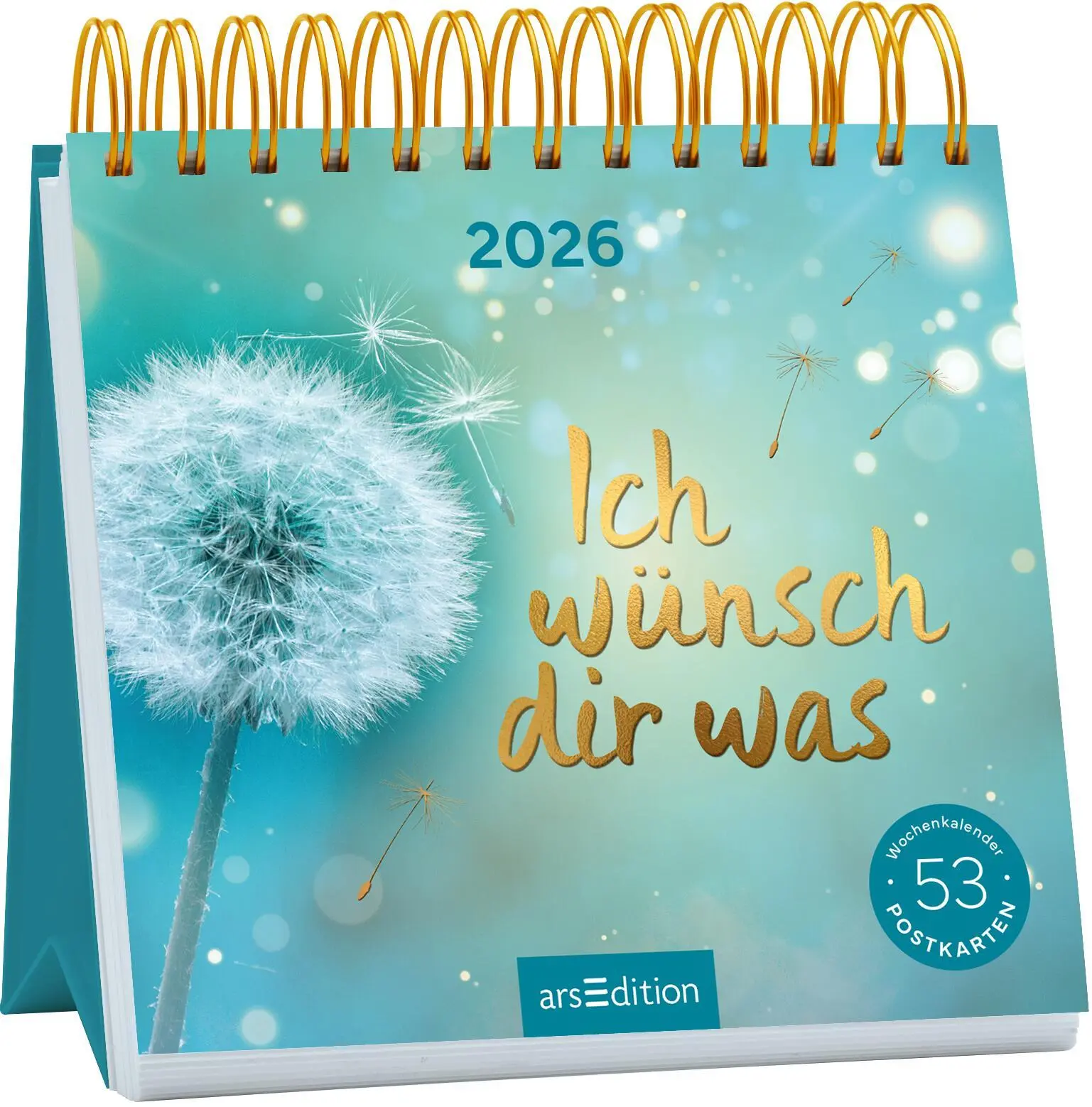 Cover: 4014489135586 | Postkartenkalender Ich wünsch dir was 2026 | Kalender | 108 S. | 2026