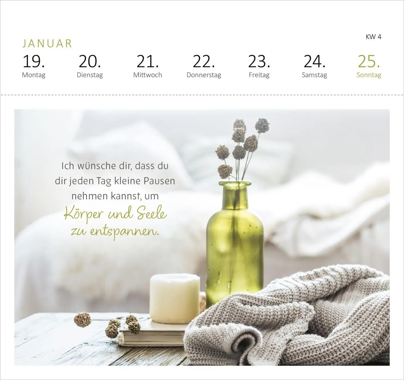 Bild: 4014489135586 | Postkartenkalender Ich wünsch dir was 2026 | Kalender | 108 S. | 2026